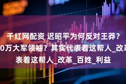千红网配资 迟昭平为何反对王莽？她如何成为10万大军领袖？其实代表着这帮人_改革_百姓_利益